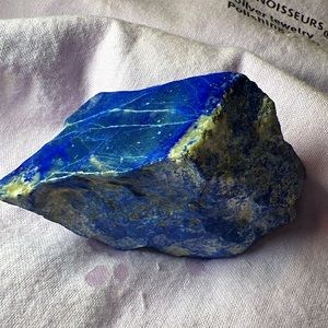 Lapis Lazuli Deep Blue Raw Crystal Gemstone Huge 1290 carat Lapidary & Collector